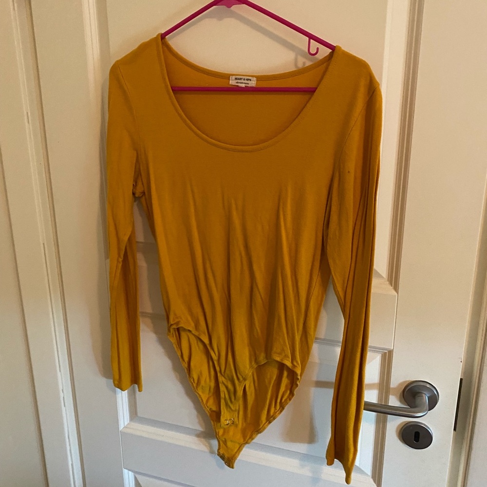 Mustard Bodysuit